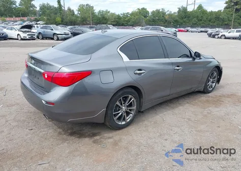 2017 Infiniti Q50 3.0T Signature Edition z USA, uszkodzony, nr VIN JN1EV7AR6HM838750